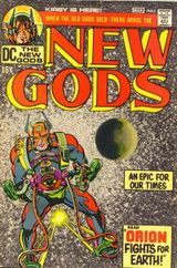 New Gods, flagship title of Jack Kirby's "Fourth World" mythos.