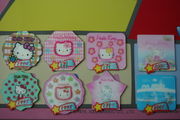 The 3-D magnets issued by Taiwan 7-Eleven convenience store for Hello Kitty's 30th anniversary.
