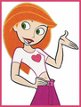 The show's title character, Kim Possible.