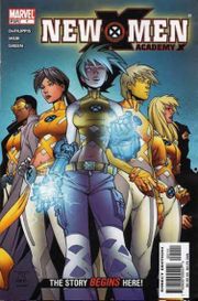 Cover of New X-Men: Academy X Issue 1, Pencils by Randy Green 