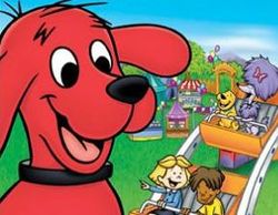 Clifford the Big Red Dog, as seen in the PBS Kids animated adaptation.