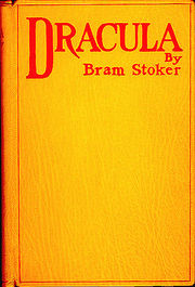 Dracula by Bram Stoker, 1st edition cover, Archibald Constable and Company, 1897
