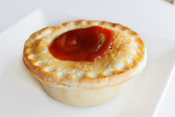 One of the most popular forms of fast food in Australia is a meat pie