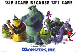 Monsters Inc. promo poster