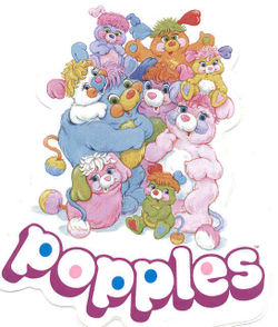 The Popples and the show's logo
