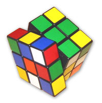 Rubik's Cube being solved